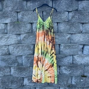 Tie Dye Maxi Sun Dress